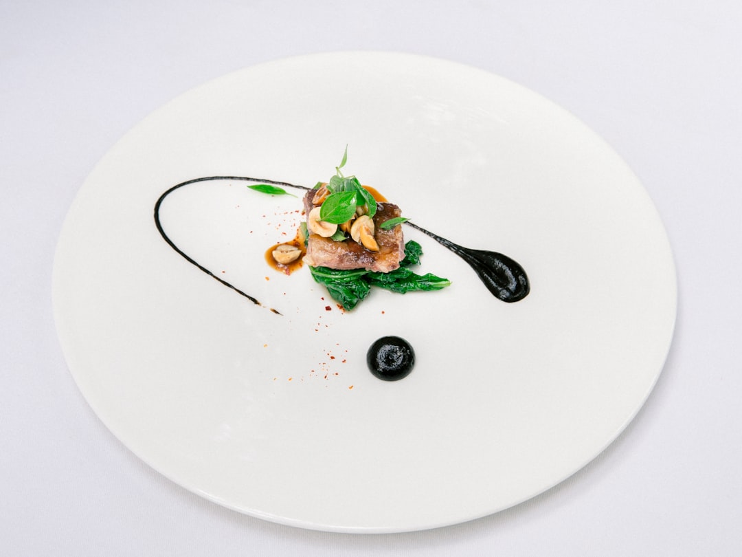 Plat gastronomique 5 - Entrée sophistiquée